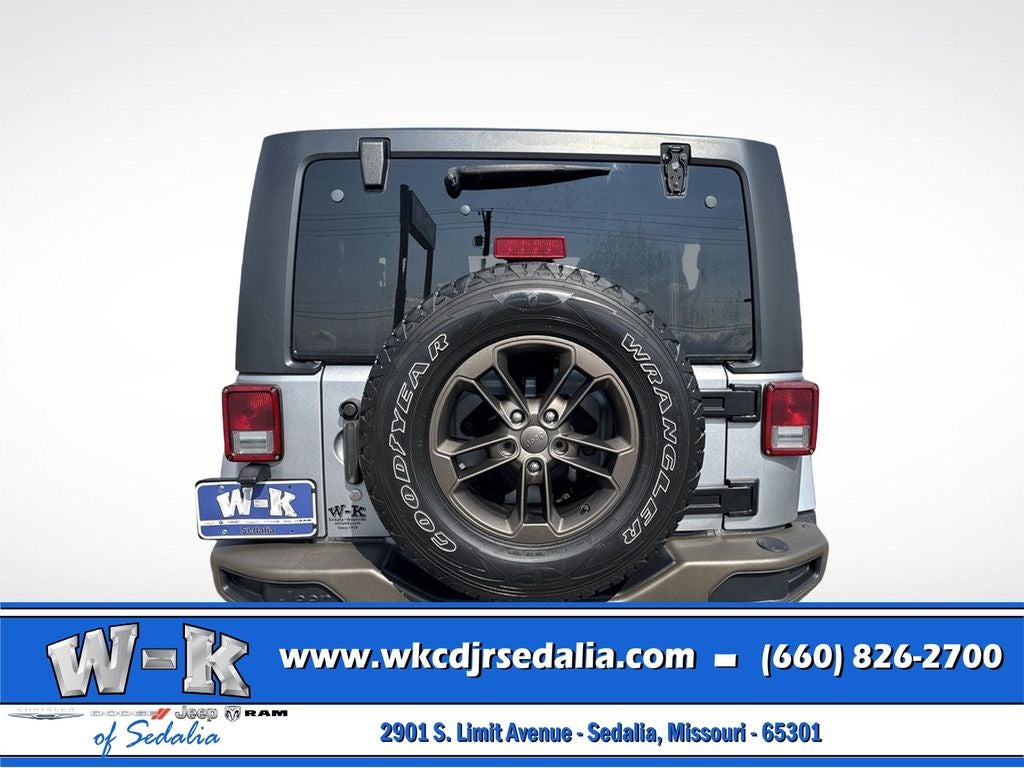2016 Jeep Wrangler Sahara