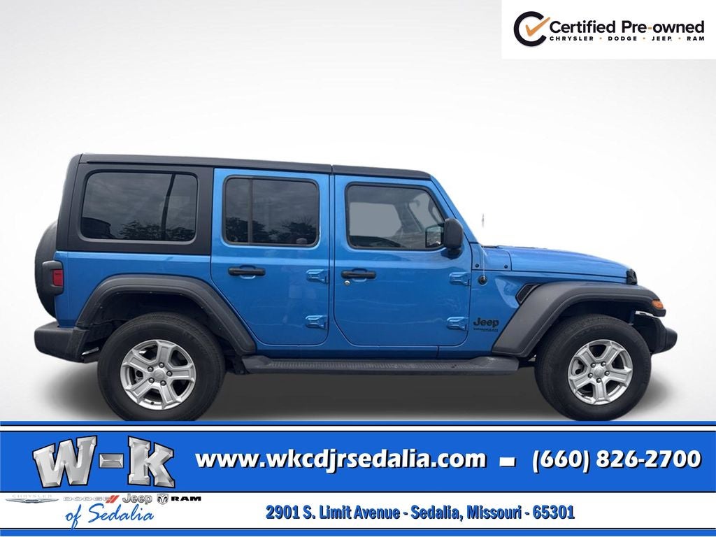 2022 Jeep Wrangler Unlimited Sport S