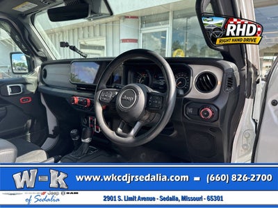 2024 Jeep Wrangler Sport RHD Right Hand Drive