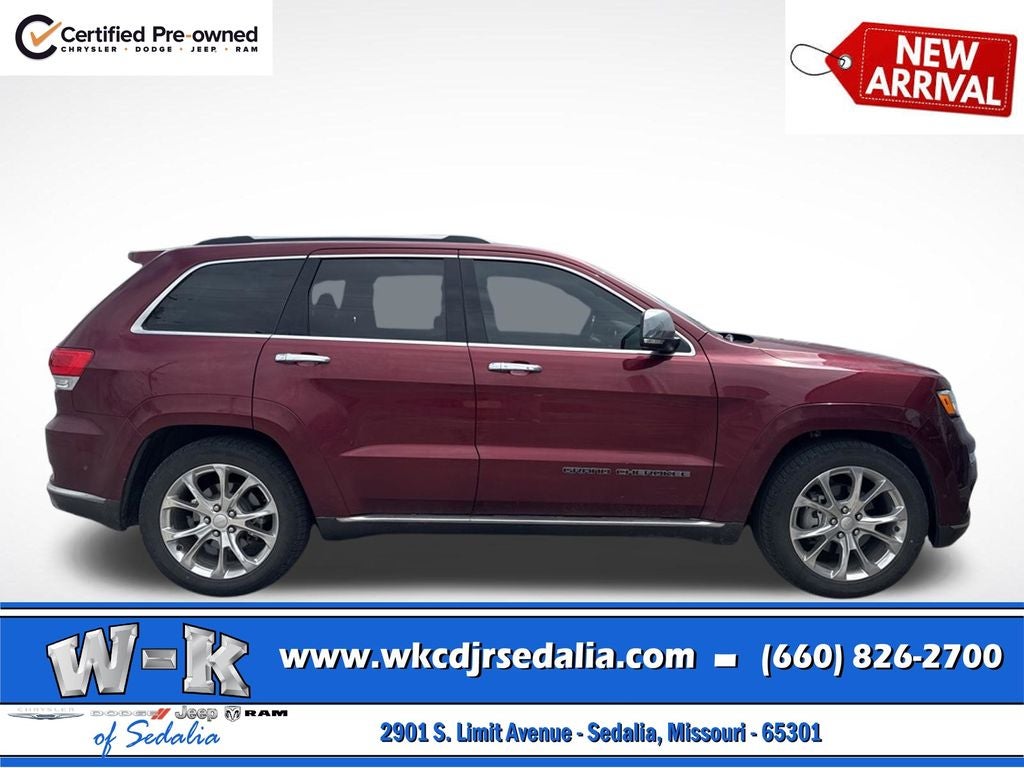 2020 Jeep Grand Cherokee Summit