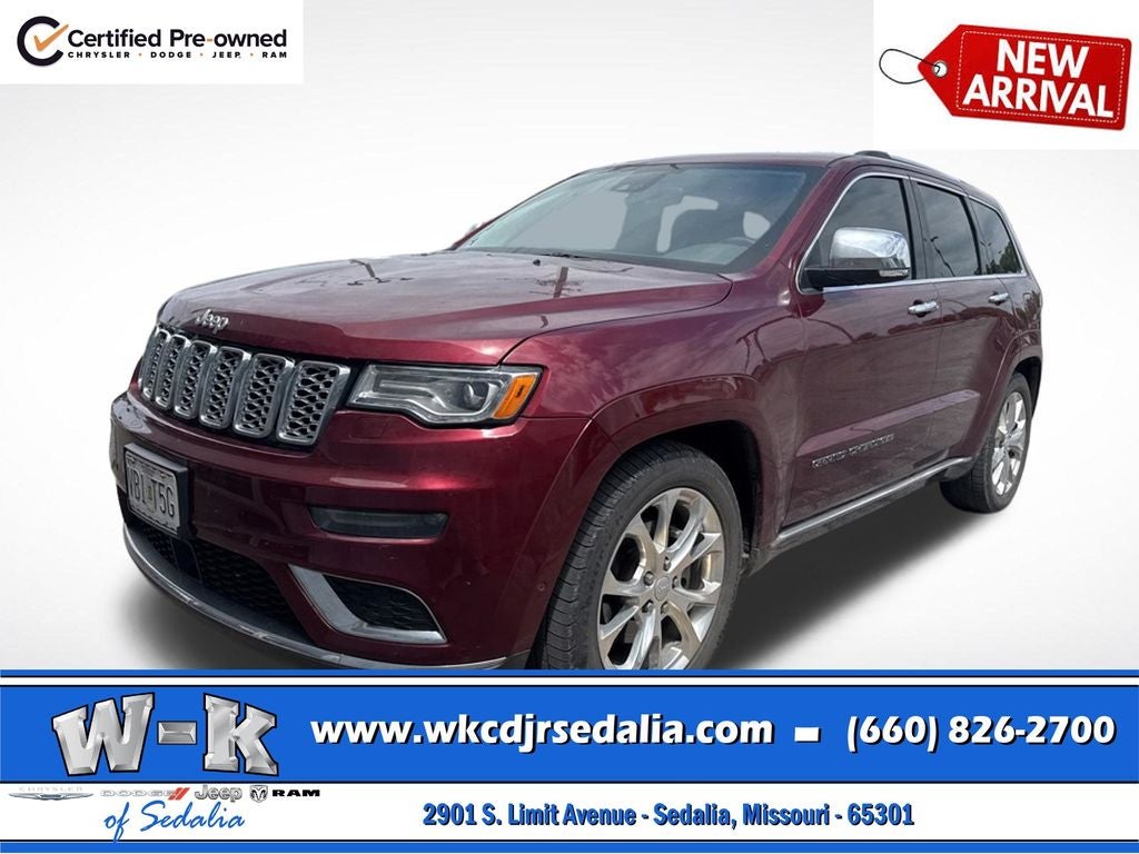 2020 Jeep Grand Cherokee Summit