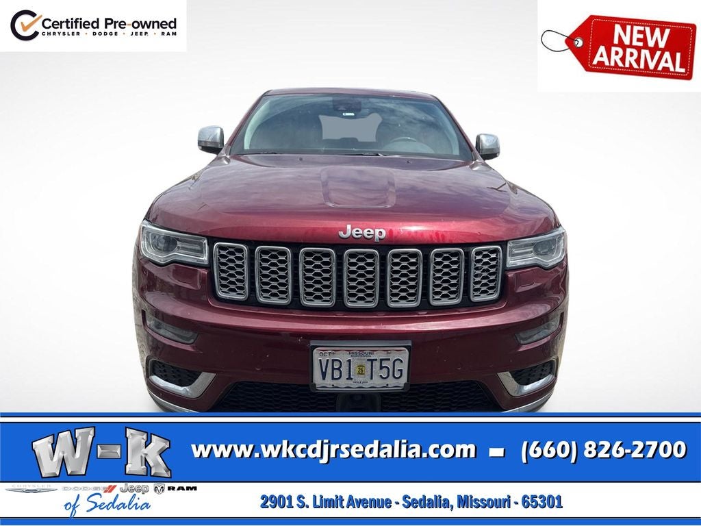 2020 Jeep Grand Cherokee Summit