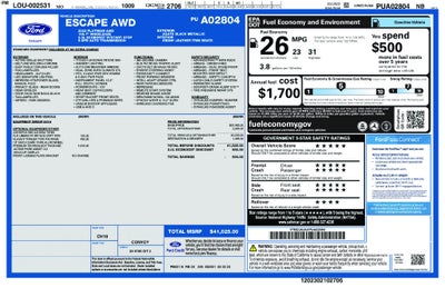2023 Ford Escape Platinum