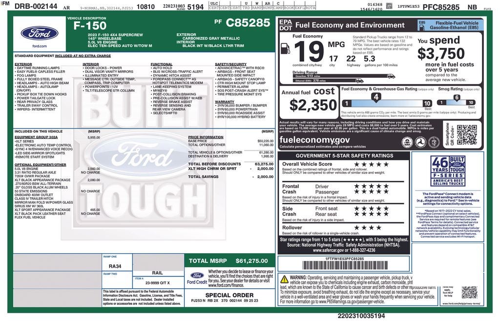 2023 Ford F-150 XLT