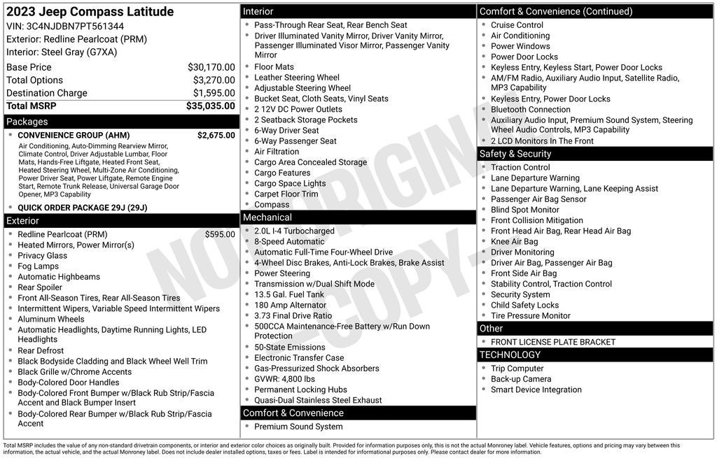 2023 Jeep Compass Latitude