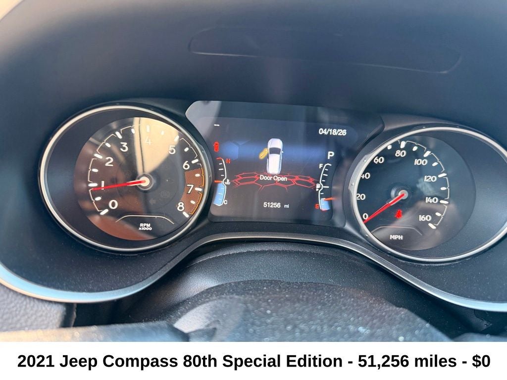 2021 Jeep Compass 80th Special Edition