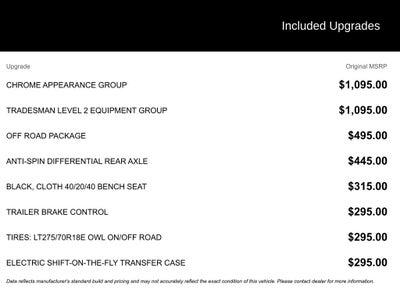 2020 RAM 2500 Tradesman