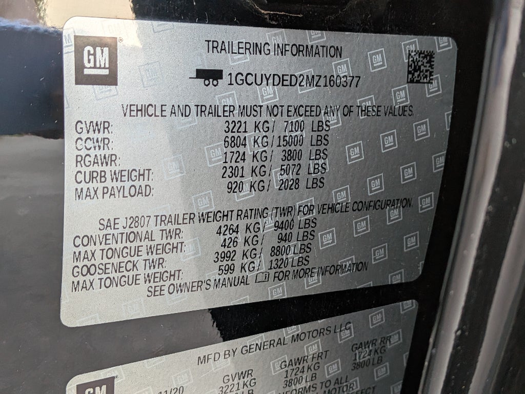 2021 Chevrolet Silverado 1500 LT