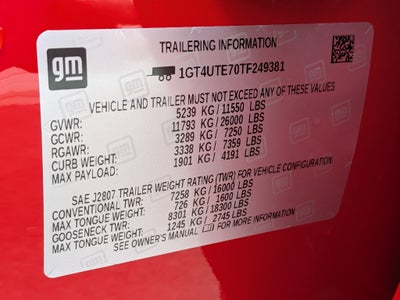 2026 GMC Sierra 3500 HD SLE