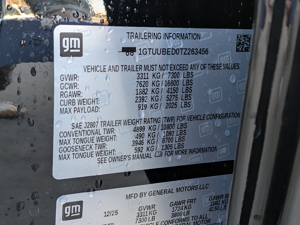 2026 GMC Sierra 1500 SLE