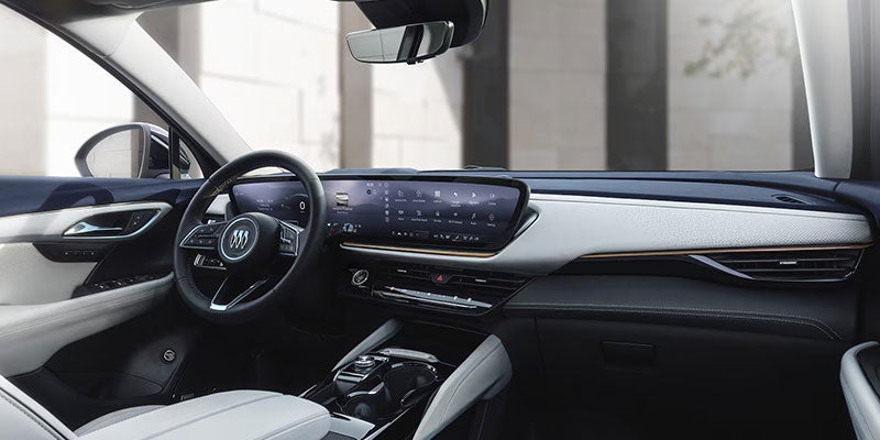 Buick Envision interior featuring digital dashboard