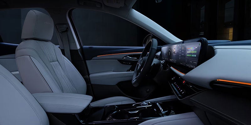 Buick Envision Safety interior showcasing digital display