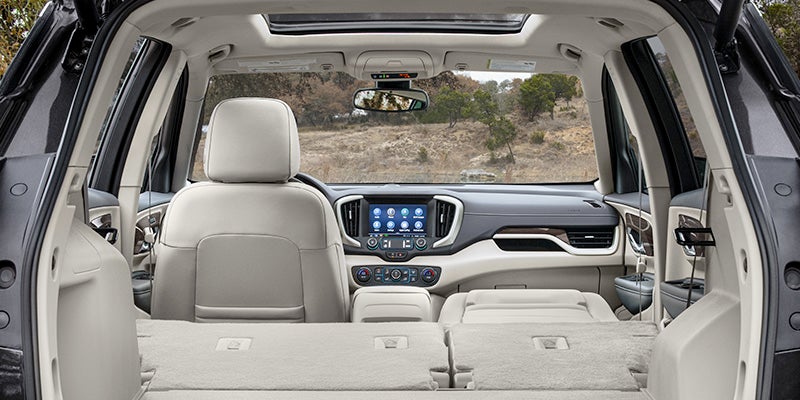 2024 GMC Terrain Modeln seating arrangment