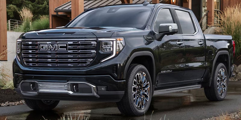 Black GMC Sierra 1500 parked