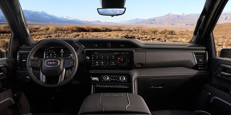 GMC Sierra 2500 interior dashboard